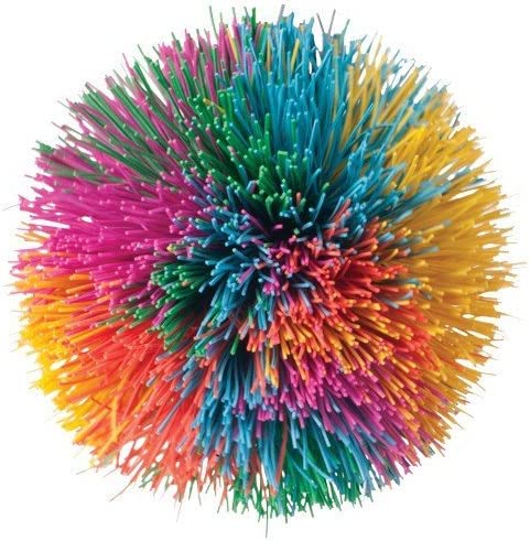 Rainbow Pom Balls