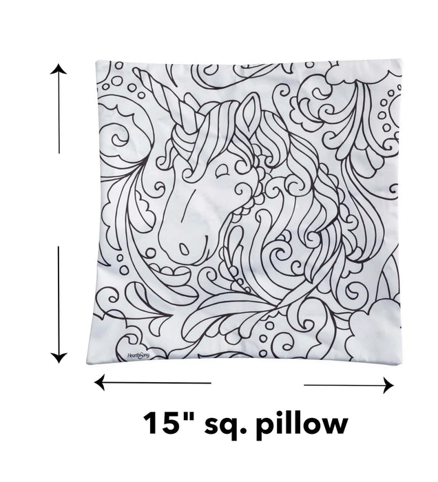 Color Your Own Pillow Set