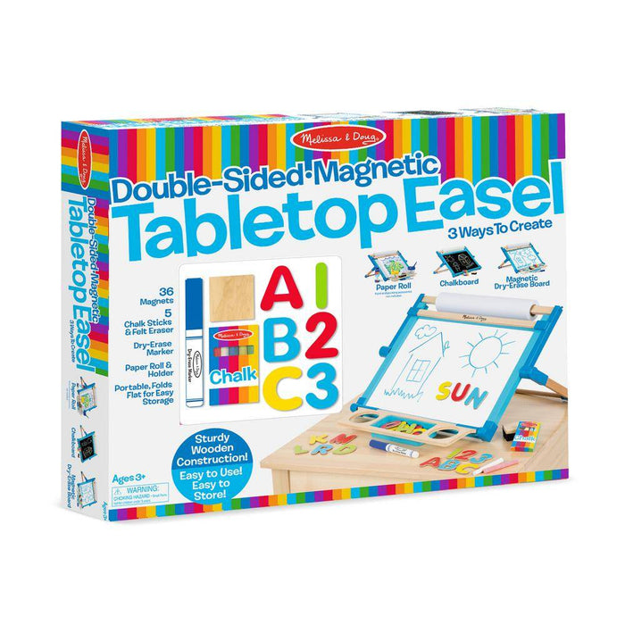 Double-Sided Magnetic Tabletop Easel