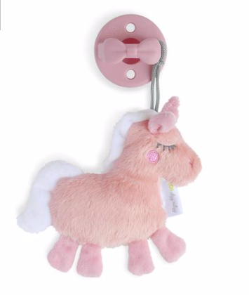 Itzy Ritzy Sweetie Pal Plush & Pacifier, Unicorn