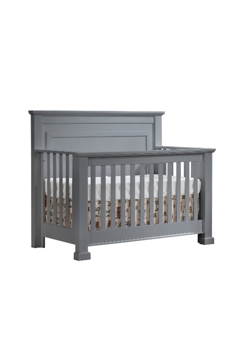 Natart Taylor Convertible Crib- Elephant Gray